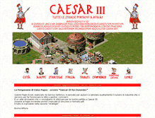 Tablet Screenshot of caesar3.it